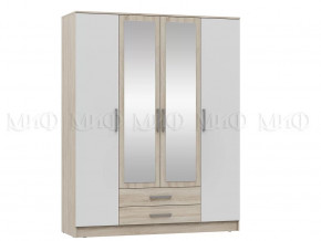 Шкаф для одежды 4-дверный Мартина ЛДСП в Ноябрьске - noyabrsk.mebel-tymen.ru | фото