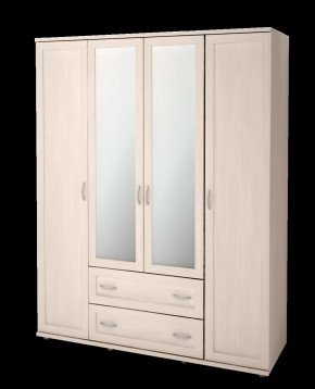Шкаф для одежды 4-х дверный «Ника-Люкс» №19 в Ноябрьске - noyabrsk.mebel-tymen.ru | фото