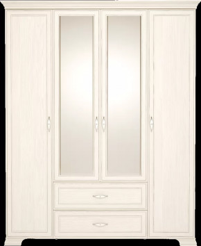 Шкаф для одежды 4-х дверный с зеркалом «Венеция» №2 в Ноябрьске - noyabrsk.mebel-tymen.ru | фото