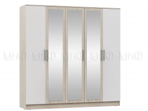 Шкаф для одежды 5-дверный Мартина ЛДСП в Ноябрьске - noyabrsk.mebel-tymen.ru | фото
