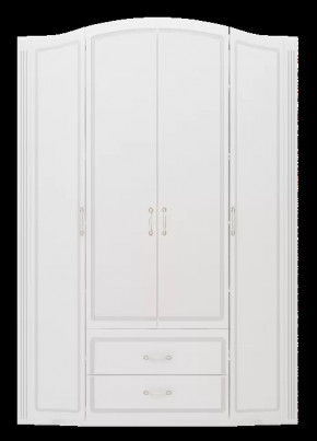 Шкаф для одежды четырехдверный без зеркала «Виктория» №2 в Ноябрьске - noyabrsk.mebel-tymen.ru | фото