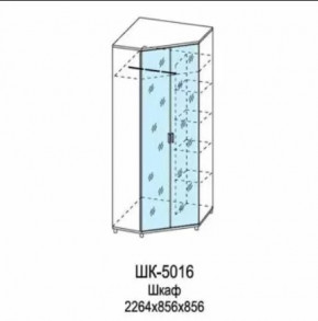 Шкаф для одежды и белья ШК-5016 Грейс в Ноябрьске - noyabrsk.mebel-tymen.ru | фото