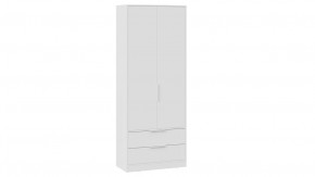 Шкаф для одежды «Марли» Белый в Ноябрьске - noyabrsk.mebel-tymen.ru | фото