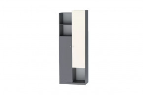 Шкаф Клео Шк-2, 800 мм, графит, миндаль Диал в Ноябрьске - noyabrsk.mebel-tymen.ru | фото