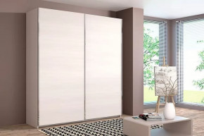 Шкаф-купе Иннэс-5 двухдверный 2000 мм Бодега белая в Ноябрьске - noyabrsk.mebel-tymen.ru | фото