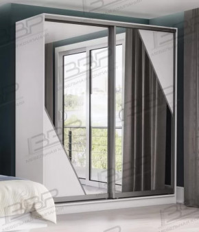 Шкаф-купе "Лотос-7" 1,5м (венге) в Ноябрьске - noyabrsk.mebel-tymen.ru | фото