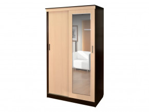 Шкаф-купе ПШ-1.2 М 1148 Венге/Дуб молочный в Ноябрьске - noyabrsk.mebel-tymen.ru | фото