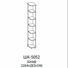 Шкаф многоцелевой ШК-5052 Грейс в Ноябрьске - noyabrsk.mebel-tymen.ru | фото