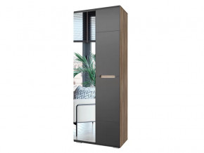 Шкаф Наоми ШК-22 графит нубук в Ноябрьске - noyabrsk.mebel-tymen.ru | фото