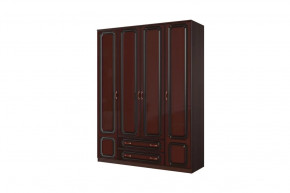 Шкаф ШР-4 "Лакированный орех" без зеркала в Ноябрьске - noyabrsk.mebel-tymen.ru | фото