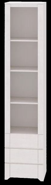 Шкаф-стеллаж «Твист» №2 в Ноябрьске - noyabrsk.mebel-tymen.ru | фото