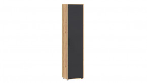 Шкаф «Витра» тип 1 Дуб Крафт золотой, Антрацит в Ноябрьске - noyabrsk.mebel-tymen.ru | фото