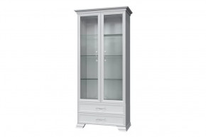 Шкаф витрина-2 стекла "Грация" в Ноябрьске - noyabrsk.mebel-tymen.ru | фото