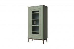 Шкаф Витрина ШР-2 Гориция Зелёный самшит в Ноябрьске - noyabrsk.mebel-tymen.ru | фото
