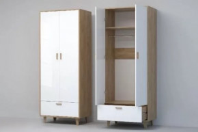 Шкаф Эго Шк-1, 800мм, 2 двери, 1 ящик в Ноябрьске - noyabrsk.mebel-tymen.ru | фото