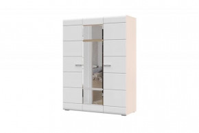 СИМБА Шкаф 3х-ств (ш1500*г570*в2000мм), Белый глянец в Ноябрьске - noyabrsk.mebel-tymen.ru | фото