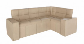 Скамья угловая со спальным местом КВАДРО Тип 4 Бежевый в Ноябрьске - noyabrsk.mebel-tymen.ru | фото