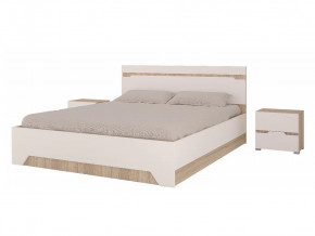 Спальный гарнитур Анталия Сонома-Белый софт в Ноябрьске - noyabrsk.mebel-tymen.ru | фото