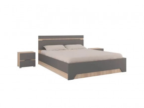 Спальный гарнитур Анталия Сонома-Графит софт в Ноябрьске - noyabrsk.mebel-tymen.ru | фото