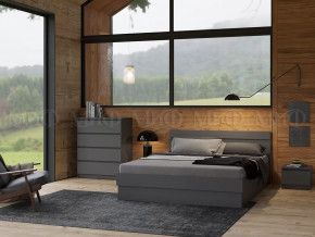 Спальный гарнитур Челси Графит в Ноябрьске - noyabrsk.mebel-tymen.ru | фото