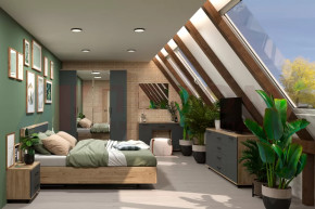 Спальный гарнитур Грейс композиция-4 в Ноябрьске - noyabrsk.mebel-tymen.ru | фото