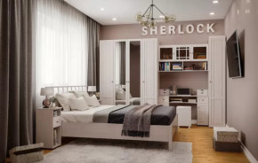 Спальный гарнитур Sherlock в Ноябрьске - noyabrsk.mebel-tymen.ru | фото