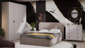 Спальный гарнитур «Тиффани» №3 Кашемир, Кашемир матовый в Ноябрьске - noyabrsk.mebel-tymen.ru | фото