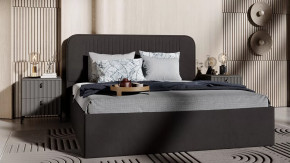 Спальный гарнитур «Тиффани» стандартный Базальт, Грей софт, Велюр Графит в Ноябрьске - noyabrsk.mebel-tymen.ru | фото