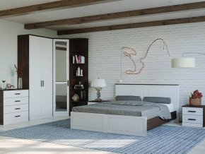 Спальный гарнитур Венеция-1 Венге/Белое дерево в Ноябрьске - noyabrsk.mebel-tymen.ru | фото