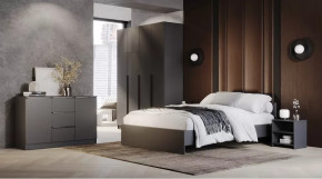 Спальный гарнитур Элегант Графит в Ноябрьске - noyabrsk.mebel-tymen.ru | фото