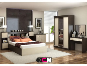 Спальня Басса Венге/Дуб белфорт в Ноябрьске - noyabrsk.mebel-tymen.ru | фото