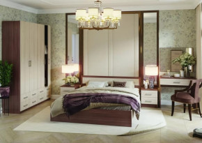 Спальня Гармония венге-дуб белфорт в Ноябрьске - noyabrsk.mebel-tymen.ru | фото