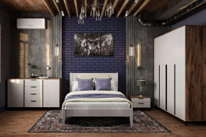 Спальня модульная Брента Жемчуг в Ноябрьске - noyabrsk.mebel-tymen.ru | фото