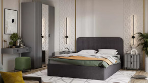 Спальня «Тиффани» Серый графит, Графит матовый в Ноябрьске - noyabrsk.mebel-tymen.ru | фото