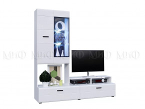 Стенка центр Нэнси New МДФ в Ноябрьске - noyabrsk.mebel-tymen.ru | фото