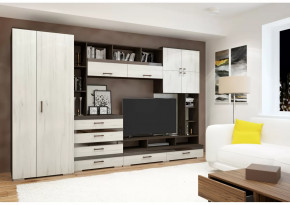 Стенка Коста Венге/ крафт белый (прованс) в Ноябрьске - noyabrsk.mebel-tymen.ru | фото