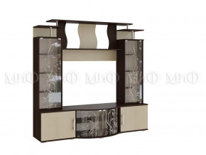 Стенка Виста Дуб беленый/Венге в Ноябрьске - noyabrsk.mebel-tymen.ru | фото