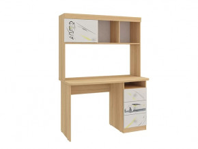 Стол Форсаж дуб сонома/белый в Ноябрьске - noyabrsk.mebel-tymen.ru | фото