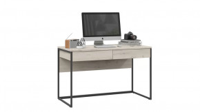 Стол компьютерный «Лофт» тип 2 Черный/Дуб крафт белый в Ноябрьске - noyabrsk.mebel-tymen.ru | фото