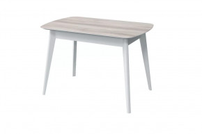 Стол обеденный Прайм, бора бора/белый в Ноябрьске - noyabrsk.mebel-tymen.ru | фото