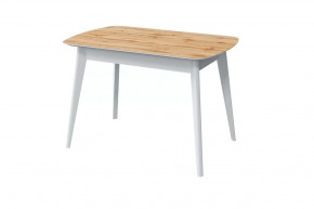 Стол обеденный Прайм, дуб вотан/белый в Ноябрьске - noyabrsk.mebel-tymen.ru | фото