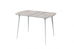 Стол обеденный Прайм Лайт, Бора бора/белый в Ноябрьске - noyabrsk.mebel-tymen.ru | фото