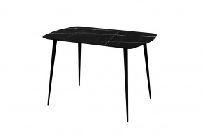 Стол обеденный Прайм Лайт, Черный тунис/черный в Ноябрьске - noyabrsk.mebel-tymen.ru | фото