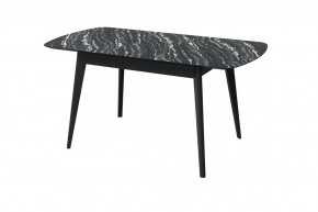 Стол обеденный Прайм раздвижной, луанда/черный в Ноябрьске - noyabrsk.mebel-tymen.ru | фото