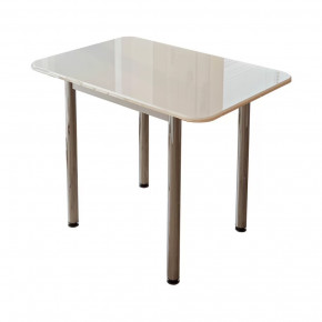 Стол обеденный с принтом белый глянец в Ноябрьске - noyabrsk.mebel-tymen.ru | фото