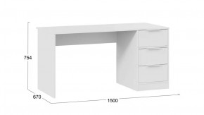Стол письменный «Марли» Тип 2 Белый в Ноябрьске - noyabrsk.mebel-tymen.ru | фото