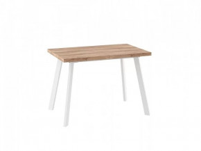 Стол раздвижной Borg-110, дуб каньон/белый в Ноябрьске - noyabrsk.mebel-tymen.ru | фото