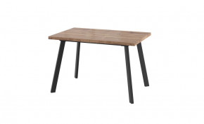 Стол раздвижной Borg-120, дуб велингтон/черный в Ноябрьске - noyabrsk.mebel-tymen.ru | фото