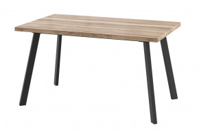 Стол раздвижной Borg-140, дуб каньон/черный в Ноябрьске - noyabrsk.mebel-tymen.ru | фото