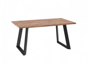 Стол раздвижной LOFT LUX-160, дуб веллингтон/черный в Ноябрьске - noyabrsk.mebel-tymen.ru | фото